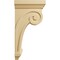 Ekena Millwork 5 1/2"W x 8 1/4"D x 16"H Scroll Corbel, Alder COR05X08X16SCAL - alternate 4